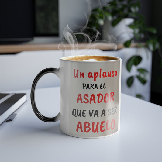 Anuncio nacimiento / regalo cumpleaños/ Sorpresa souvenirs / revelación de género Color Morphing Mug - Unique Gift, Inspirational Coffee Mugs, Amazing Dad Mug, Color-Changing Cup, Fun Office Supplies
